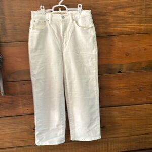 Madewell Perfect Vintage Wide Leg Crop Jeans